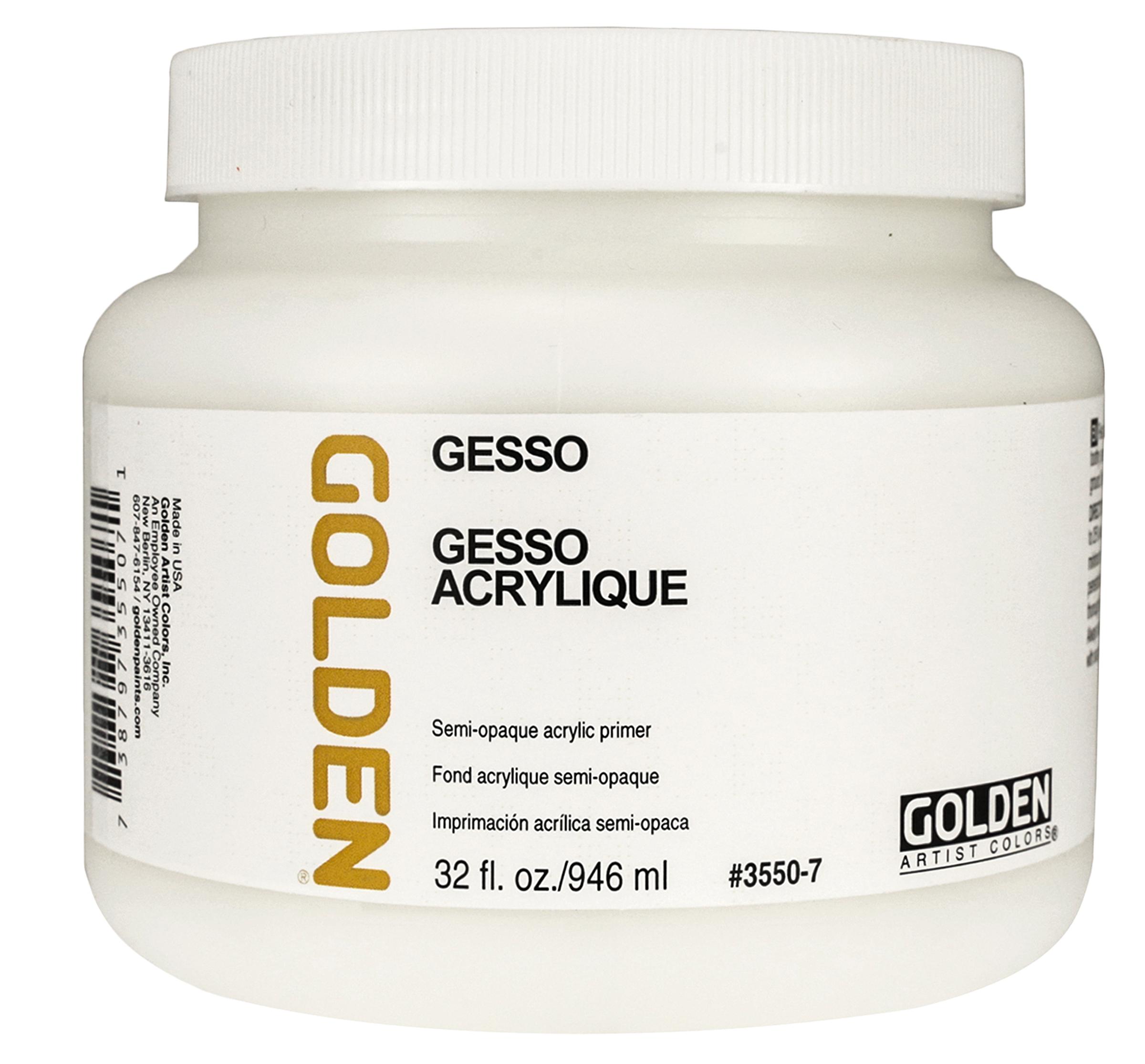 Golden gesso blanc 237/946 ml